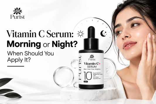 Vitamin C Serum: Morning or Night? When Should You Apply It?