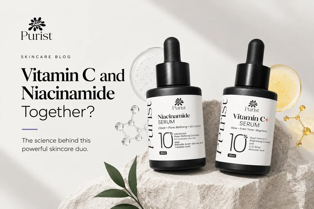 Vitamin C and Niacinamide Together: Myth or Fact? | Purist