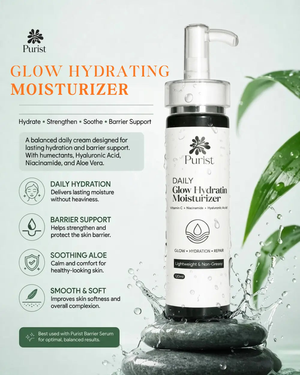 Purist Glow Hydrating Moisturizer