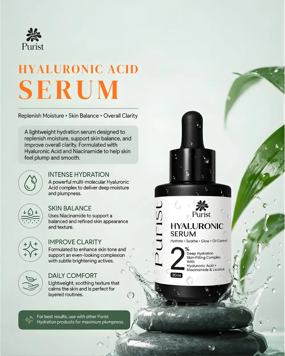 Purist Hyaluronic Acid Serum