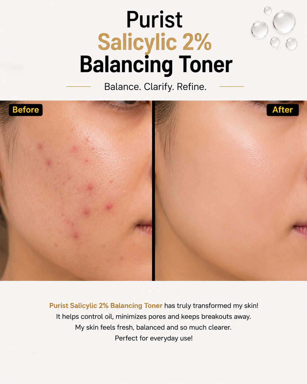 Purist Salicylic 2% Balancing Toner