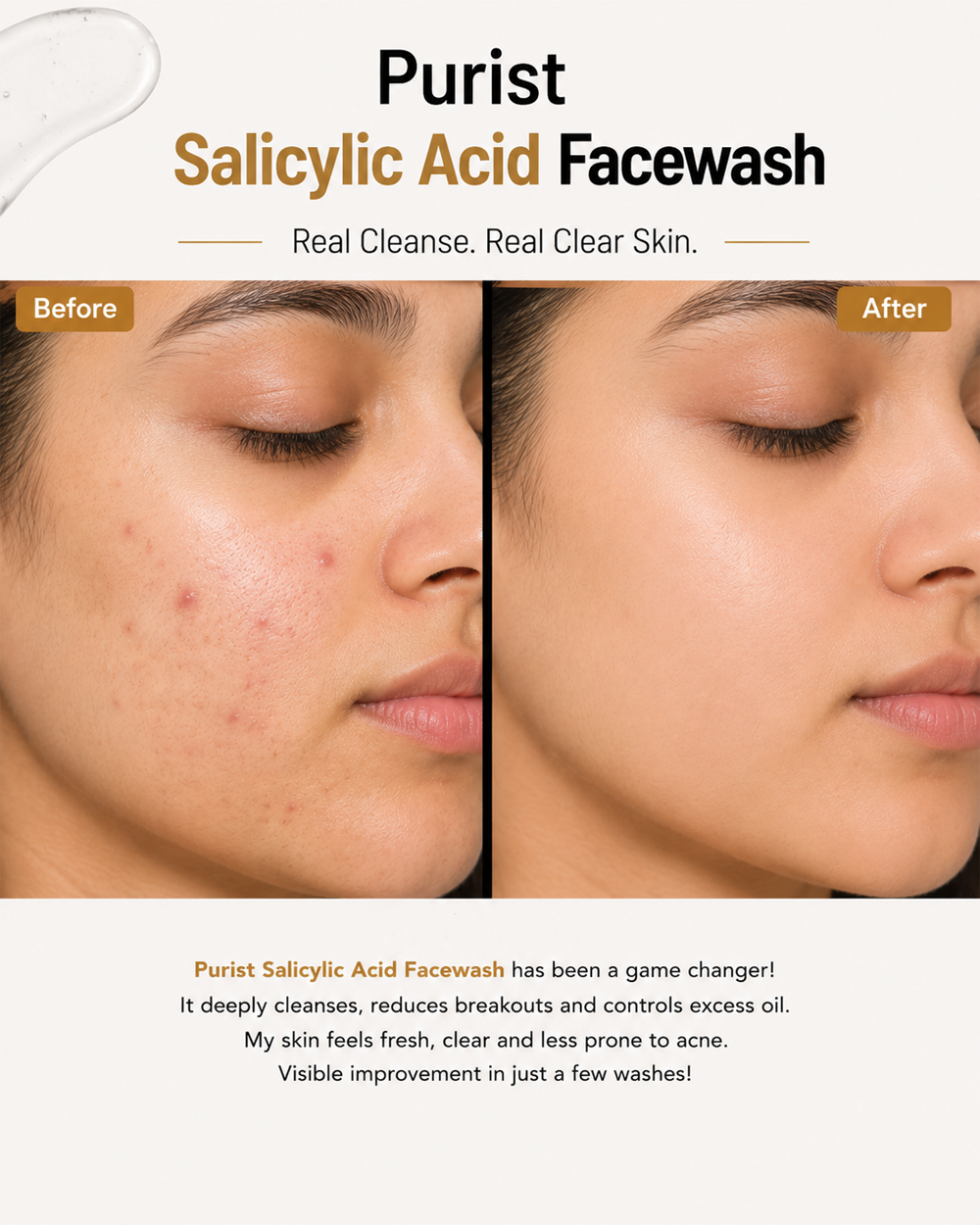 Purist Salicylic Acid Facewash